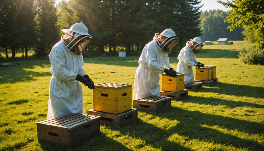 Les techniques pour limiter la pression de prédation sur les colonies d'abeilles